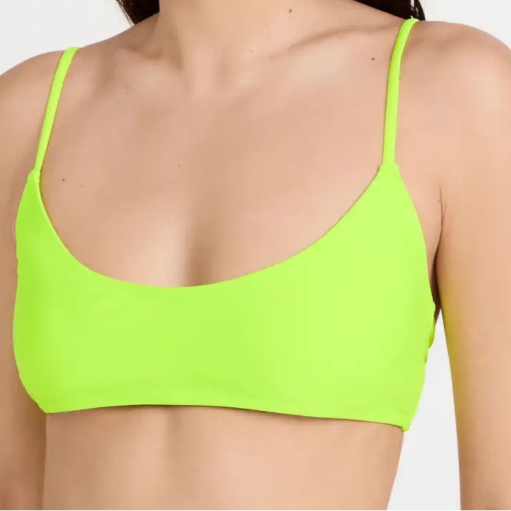 Good American Neon Swim Top NWT SOLD OUT